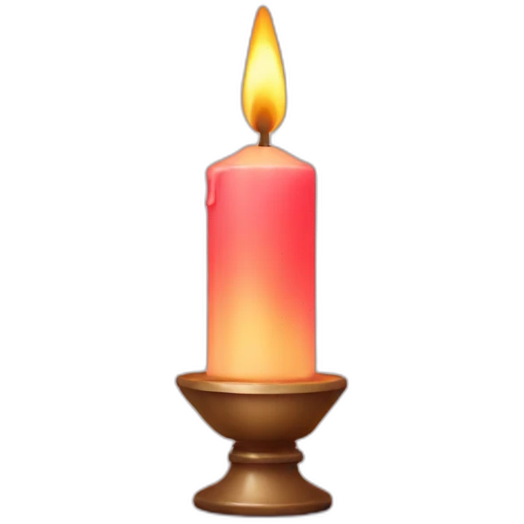 decorative candle emoji