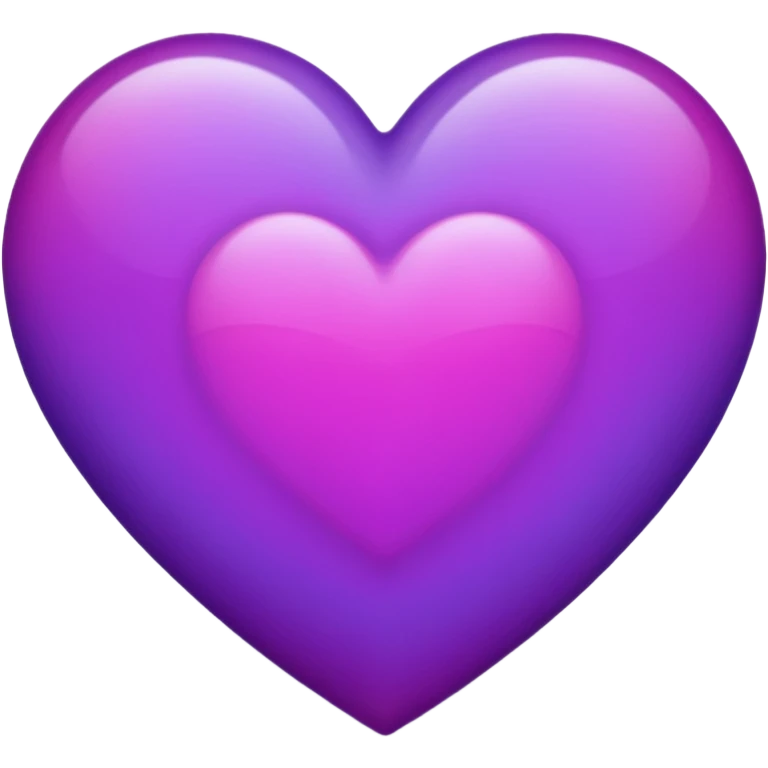 purple heart with a gradient emoji