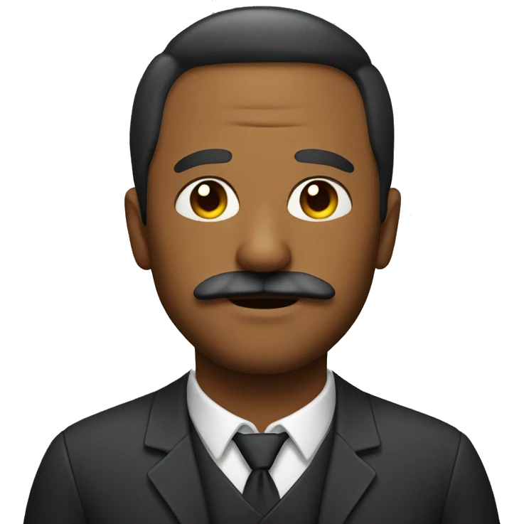Man with a moustachu  emoji