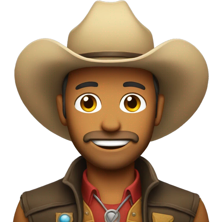 Espace cowboy emoji
