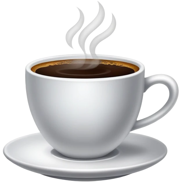 Coffee is life emoji