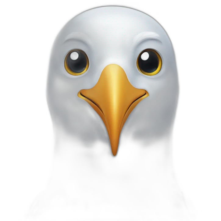 Seagull emoji