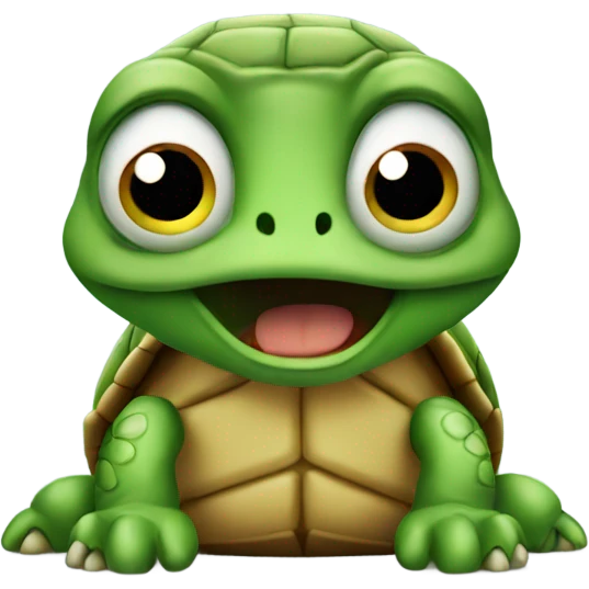 Angry turtle emoji