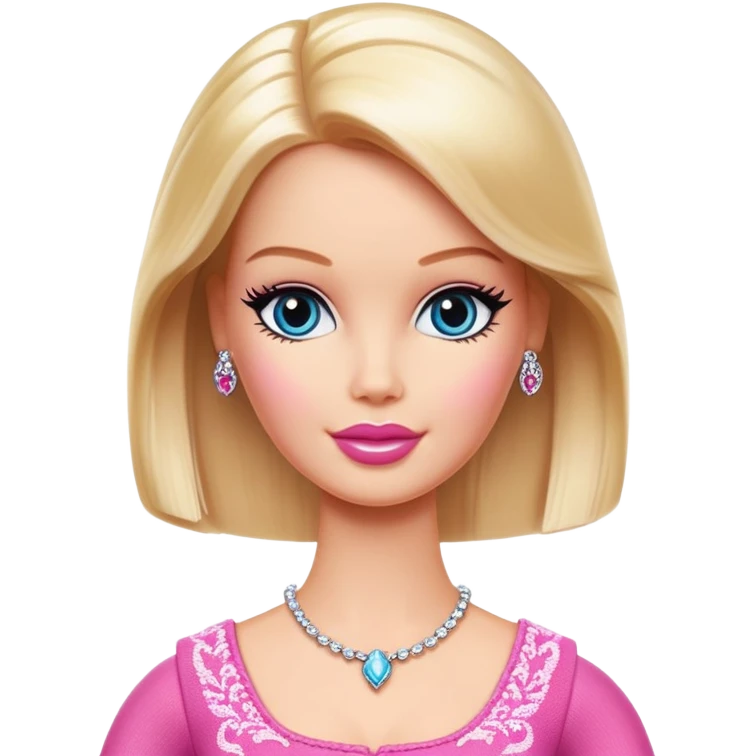  Barbie with style emoji