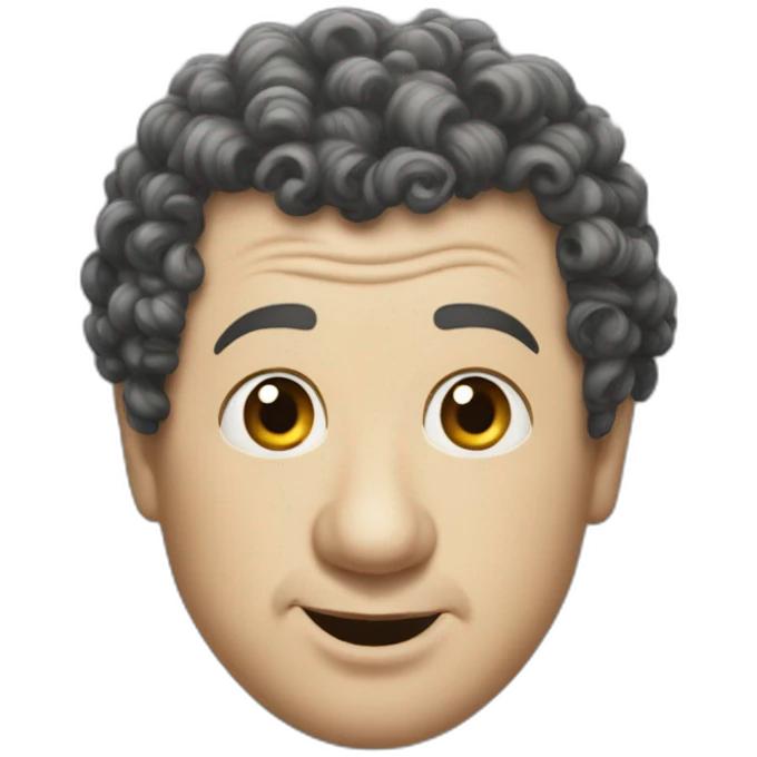 Curly Howard three stooges emoji