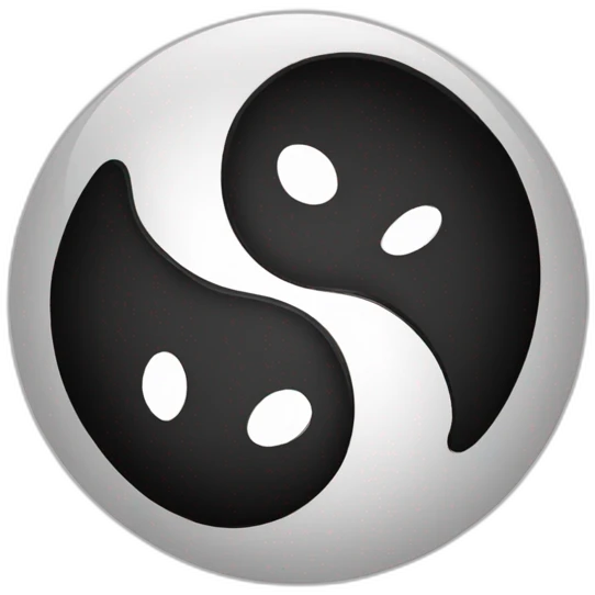 upside-down-yin-and-yang emoji