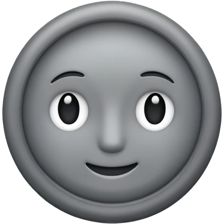 gray circle emoji emoji