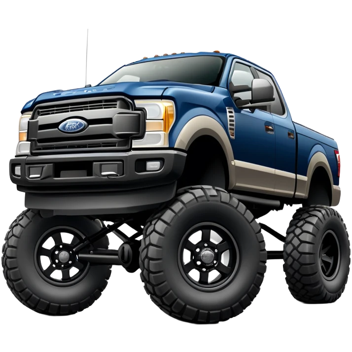 Lifted ford truck  emoji