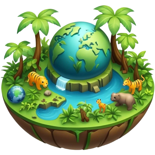 3d-isometric-jungle microplanet emoji