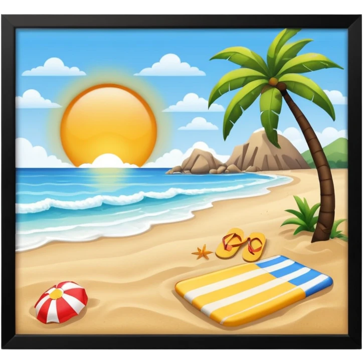 beach emoji