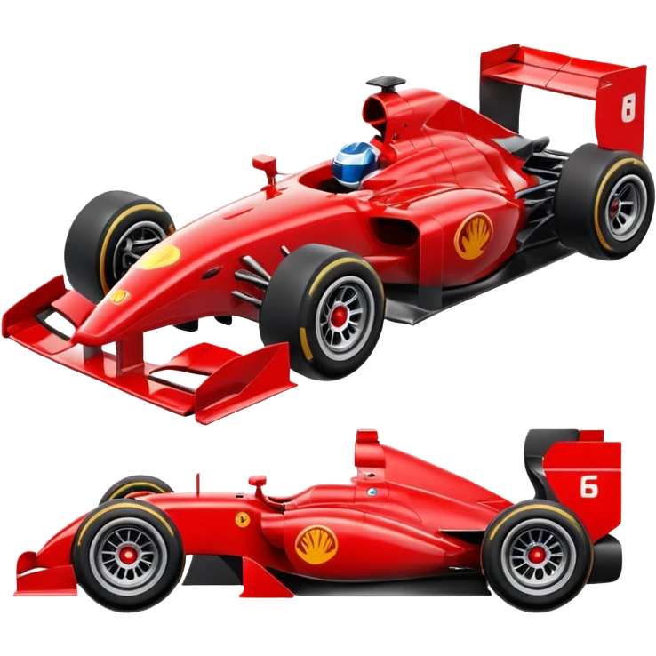 F1 car emoji