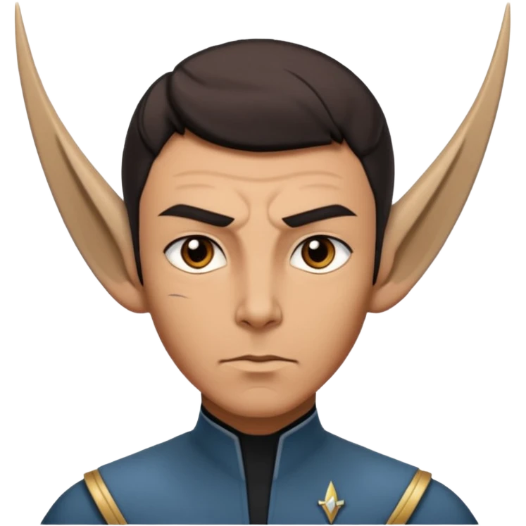 Star trek starfleet vulcan emoji