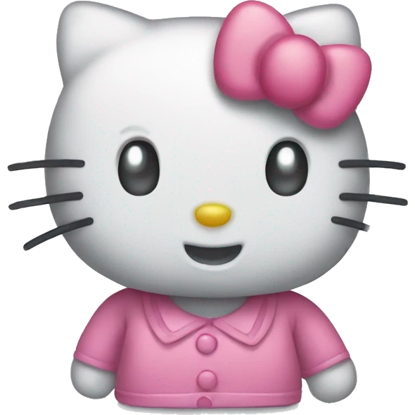 Cute hello kitty emoji