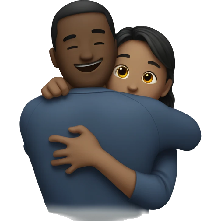 Hugging emoji