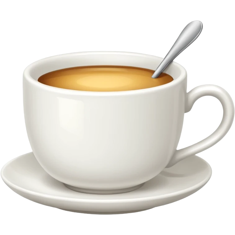 A tea cup emoji