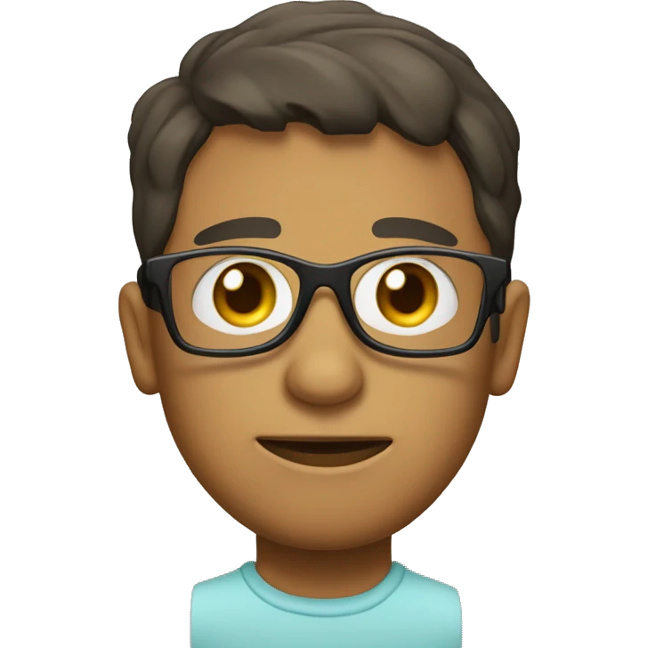 Piraña con gafas emoji