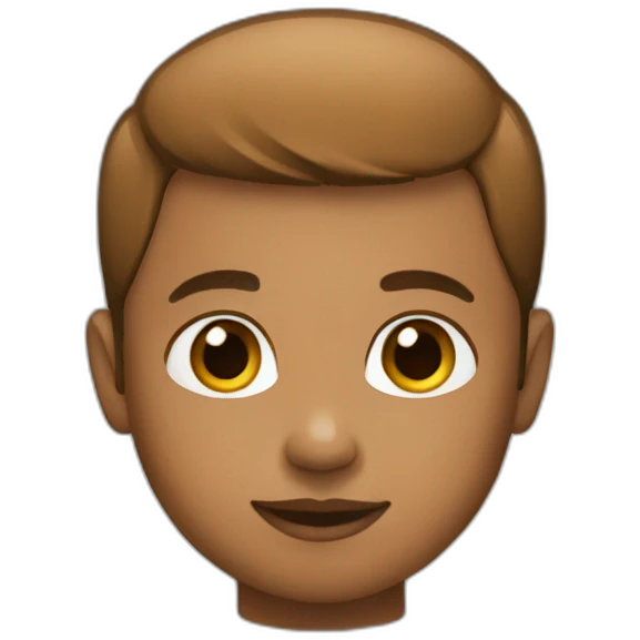 brown-baby-with-straight-hair emoji