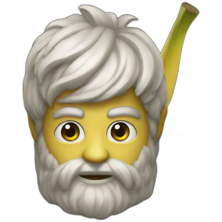 Banana god emoji