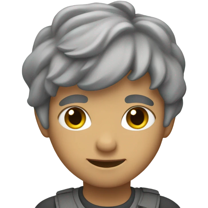 moño gris emoji