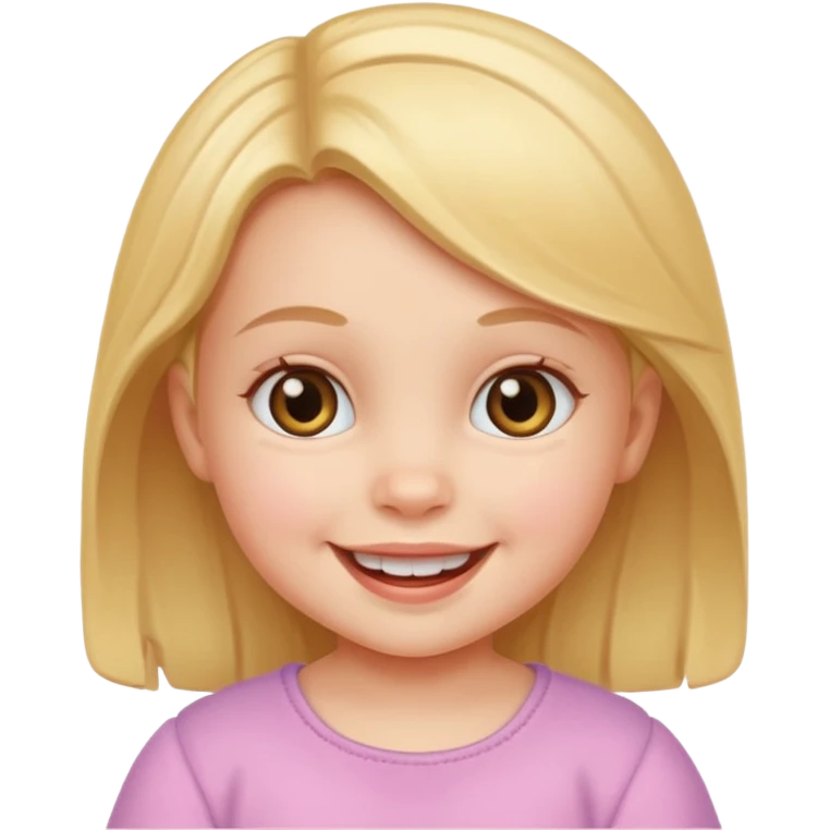 Baby girl emoji