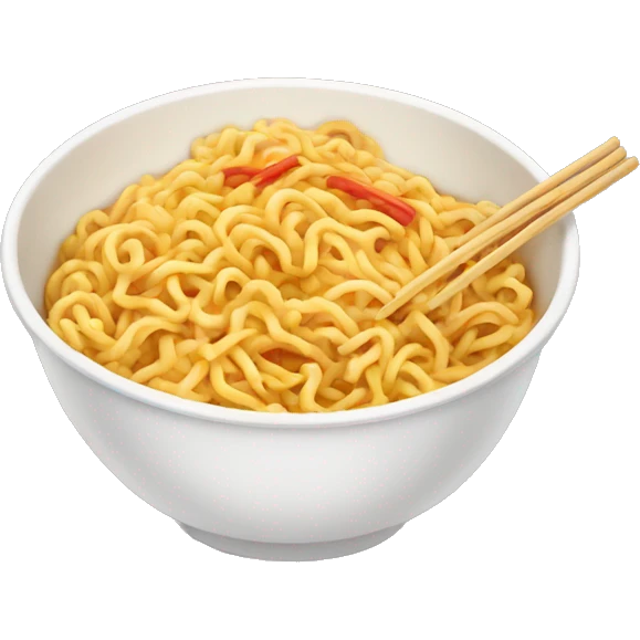 Instant noodles emoji