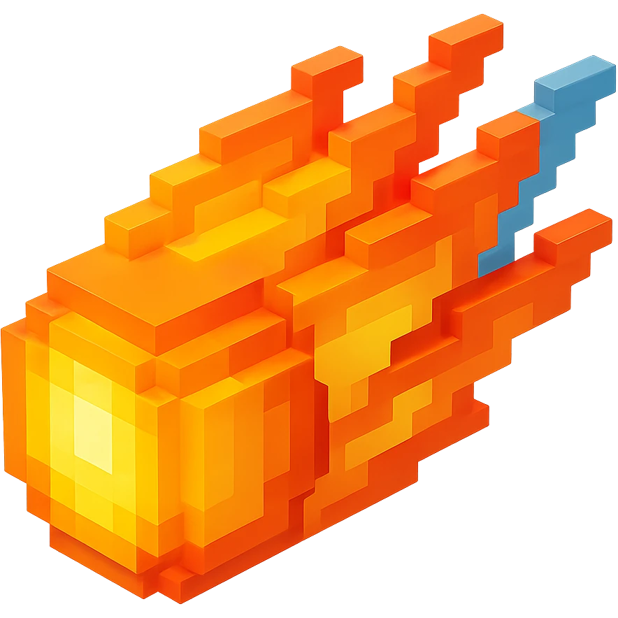 светящиеся комета, no background emoji