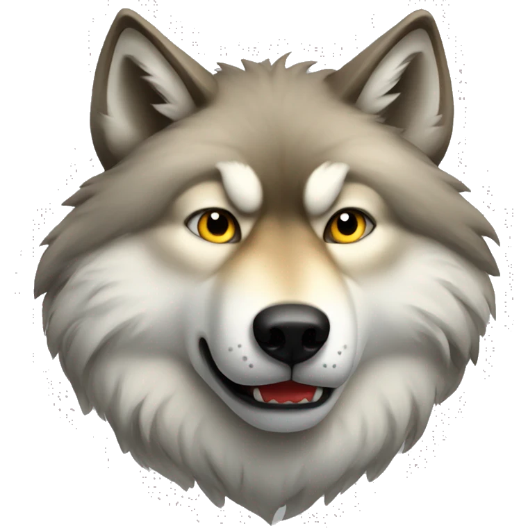 Russian wolf emoji