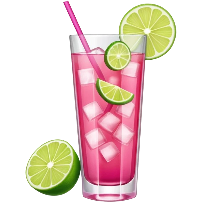 pink coctail ultra hd emoji