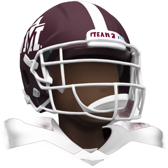 Texas a&m 12th man maroon jersey  emoji
