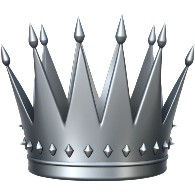 Spiked crown emoji