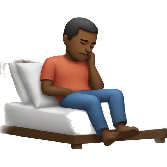sleeping man emoji