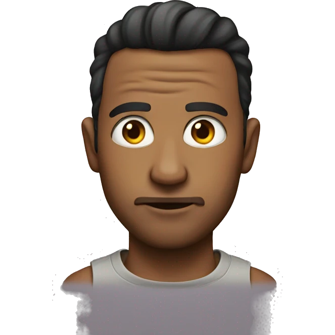 side eye frome the side emoji