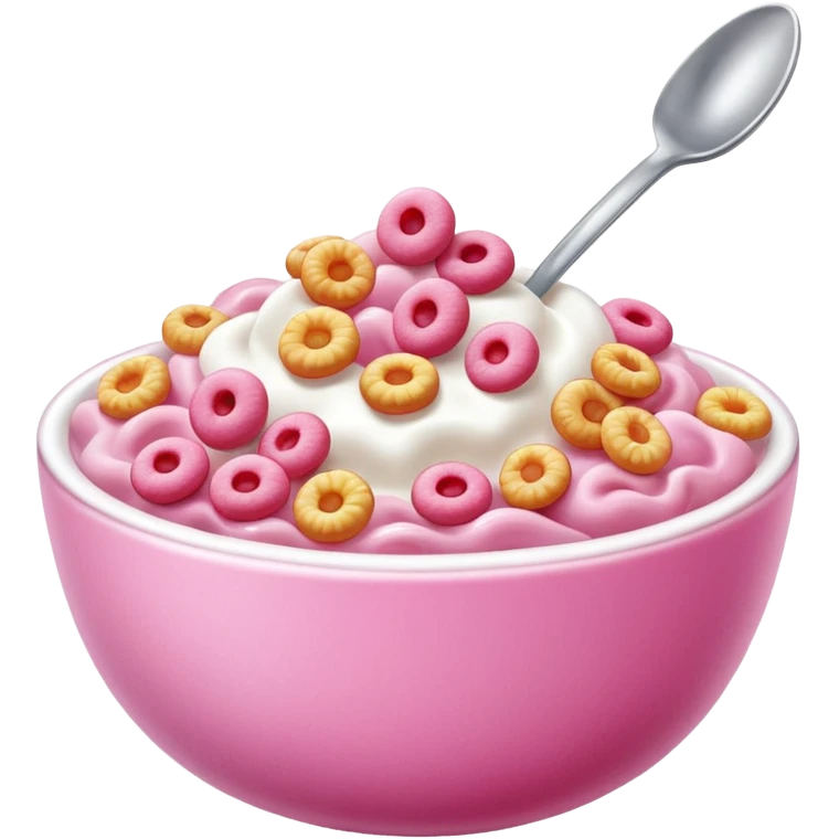 Pink Cereal emoji