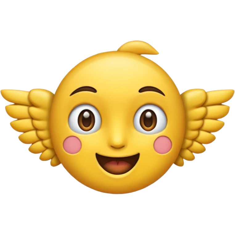 Нежно желтое сердце emoji