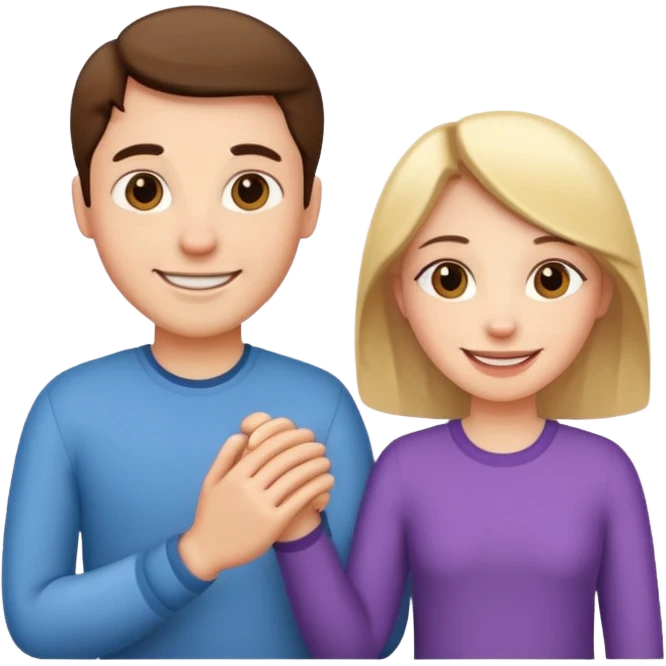 couple holding hands emoji