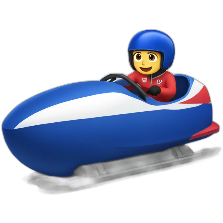 french bobsleigh emoji