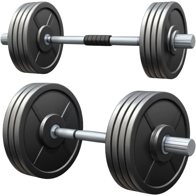 Weightlifting items emoji
