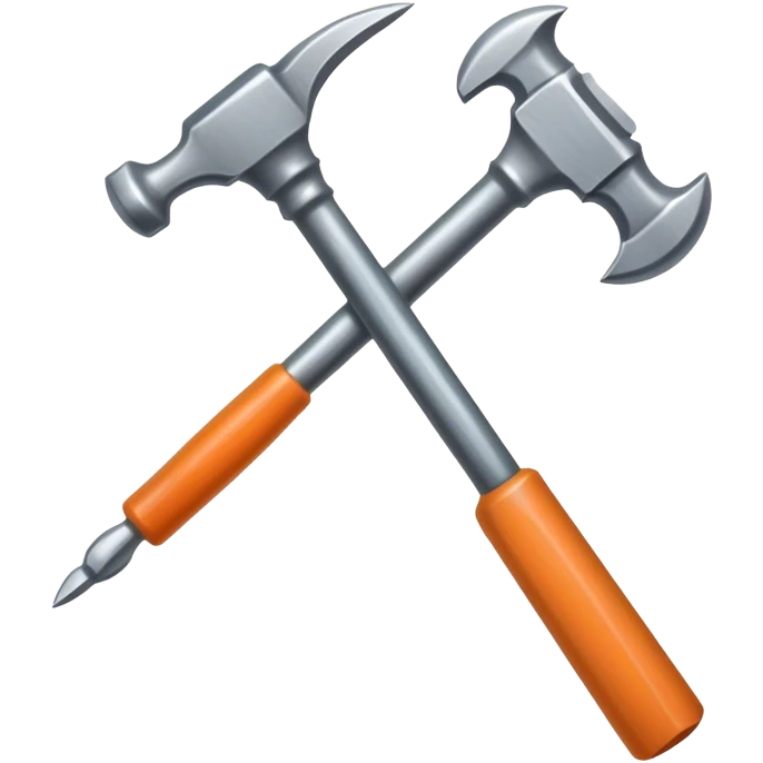 a metal nail for hammering emoji