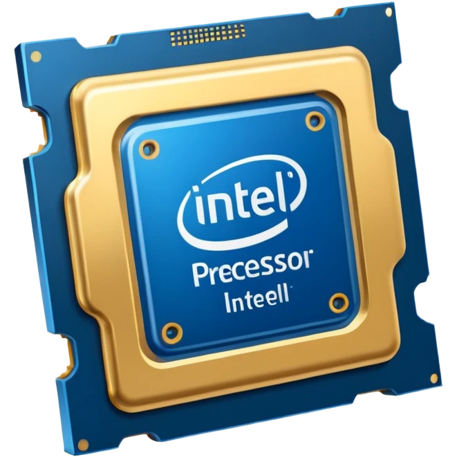 Intel processor emoji