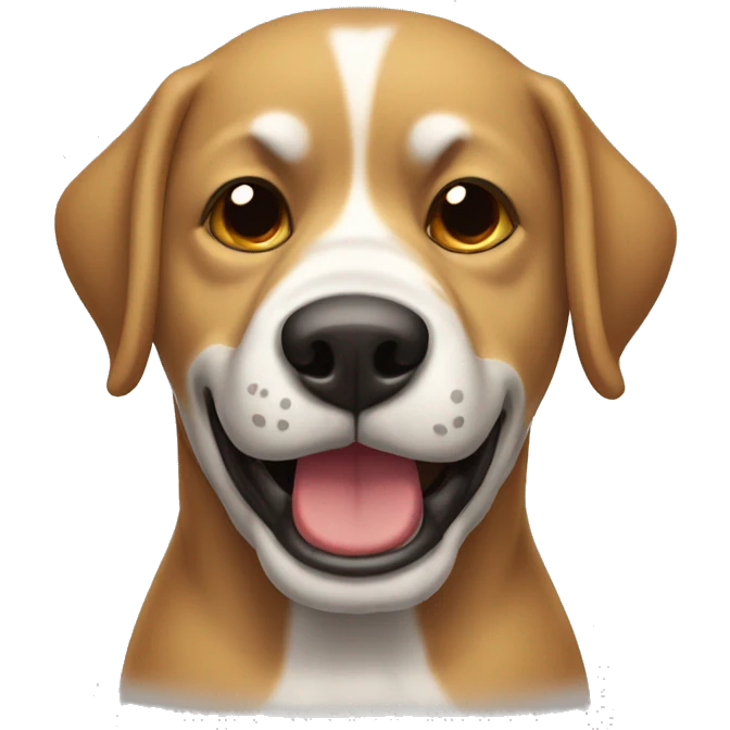 Perro llorando  emoji
