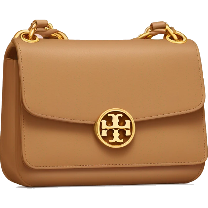 Tory Burch purse tan emoji