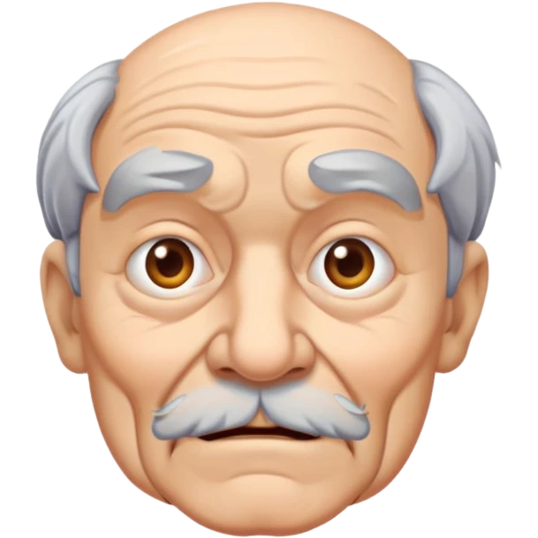 Ugly grandpa emoji