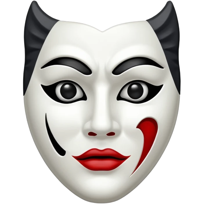 Theatre mask tragedy emoji