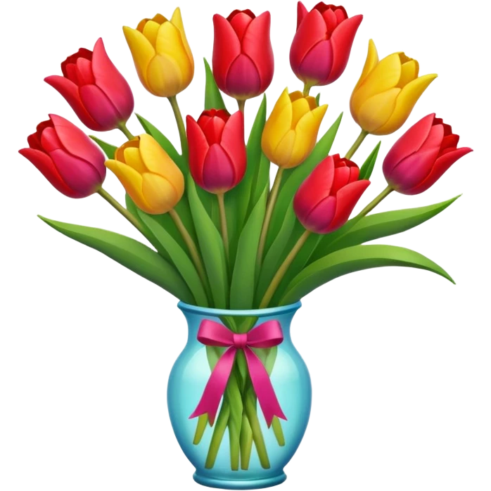 Tulip bouquet  emoji