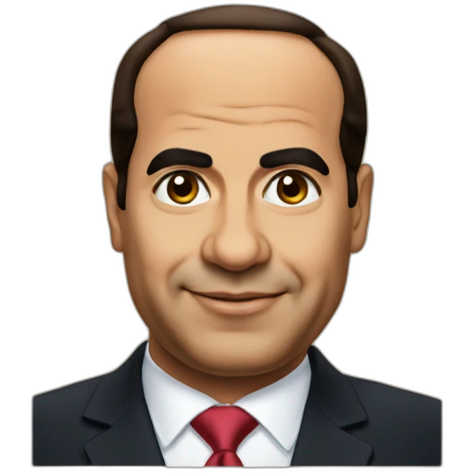 Abdel Fattah El-Sisi face emoji