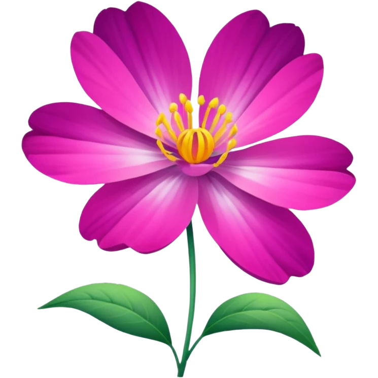 perennial. Transparent background emoji