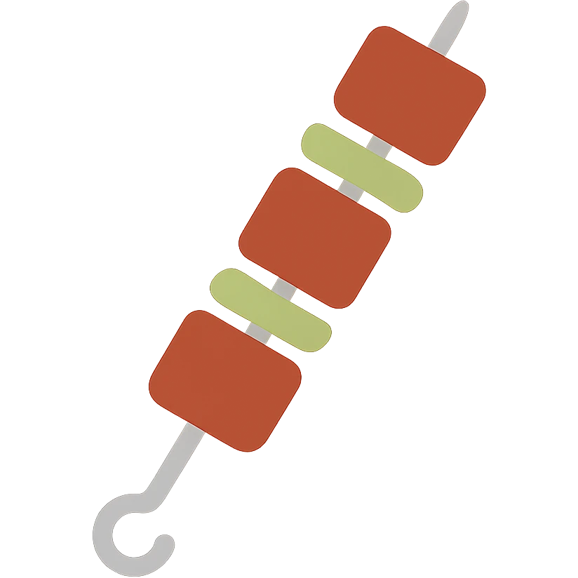 beef skewer emoji