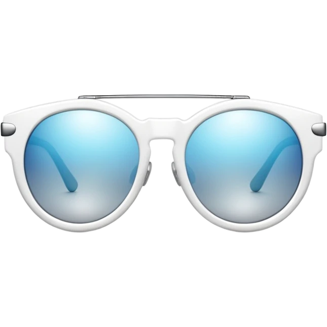 white luxury sunglasses emoji