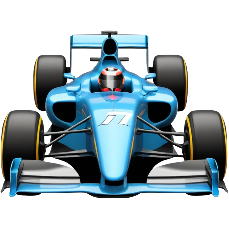 formula 1 black emoji