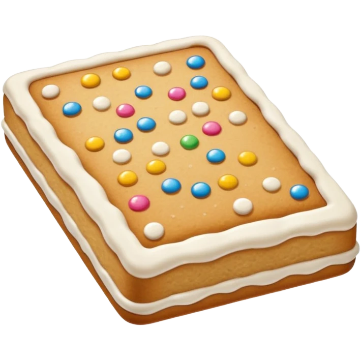 rectangular cookie emoji